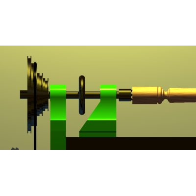 Torno para madera