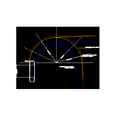 Analisis del radio de giro de autobus