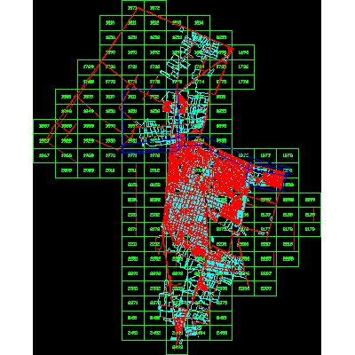 Plano Urbano de San Bernardo