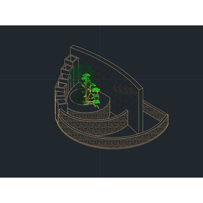 Isometria de fuente 3DM