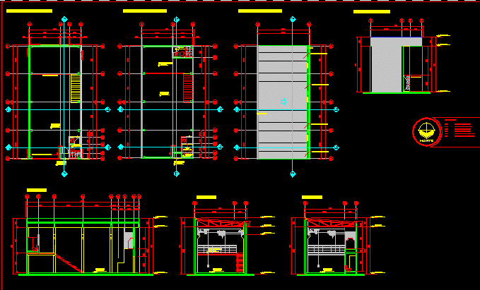 Propuesta arquitectonica taller mecanico