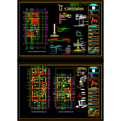 Estructura casa tipo residencial