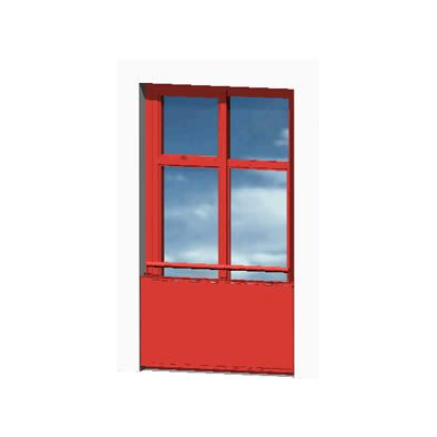 Puerta balconera 150x270 3d