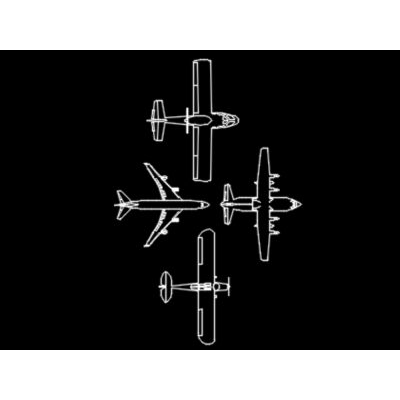 Diferentes tipos de aviones