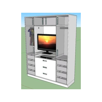 Armario Multifuncional 3D