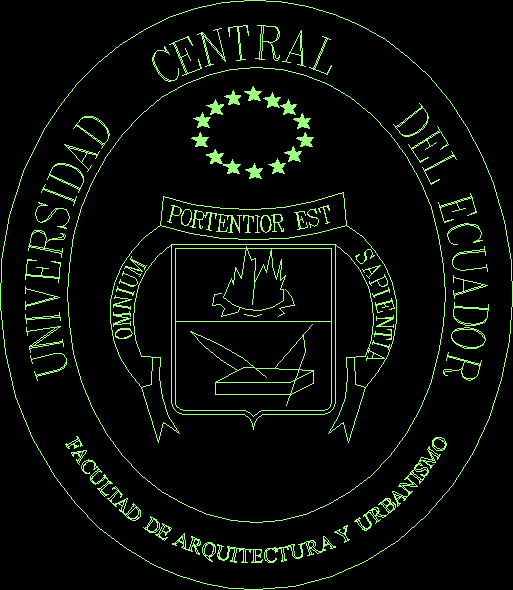 Escudo de la universidad central del ecuador