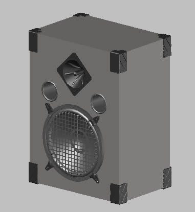 2-way 3d speaker