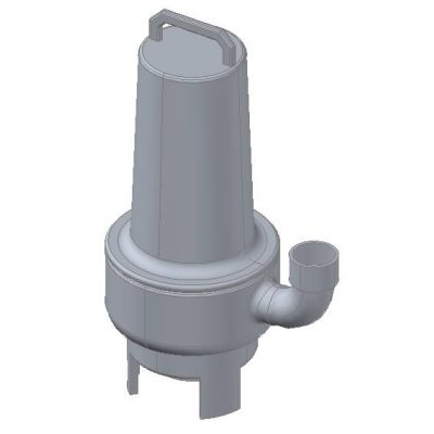 Pompe submersible pour eaux usées