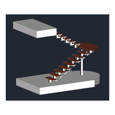 Escalera 3d