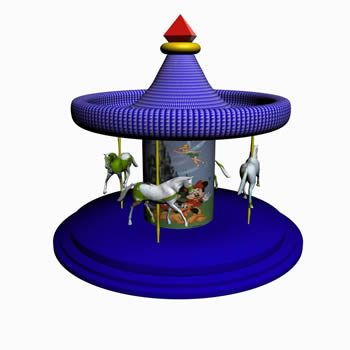Karussell – 3D-Rummelplatzspiel