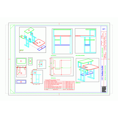 Computer table