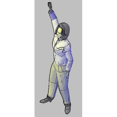 Mujer 3d