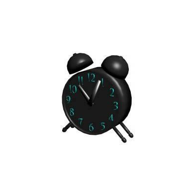 Reloj despertador 3d