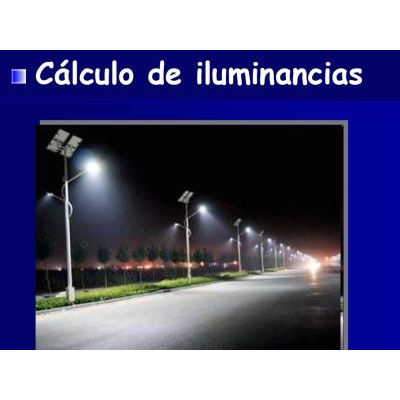Calculo de alumbrado publico vial metodo