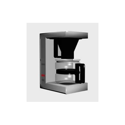 Cafetera electrica 3d