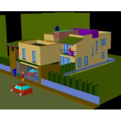 Casa 3d autocad sra martinez