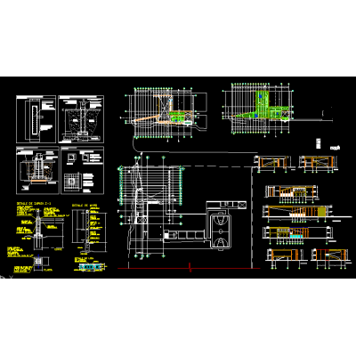 Planos estructurales de escuela