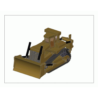 Camion tipo buldozer
