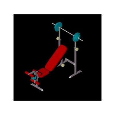 Banco de Abdominales con Pesas