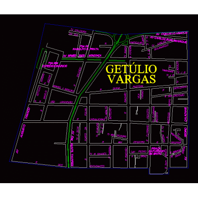 Plano Urbano de Getulio Vargas