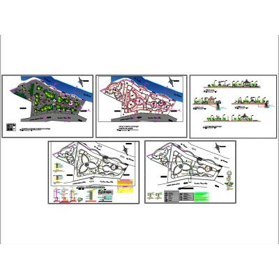 Diseño de plaza urbana