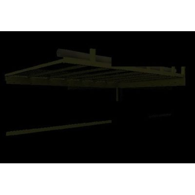 Terrazza di chiusura con tende in vetro 1