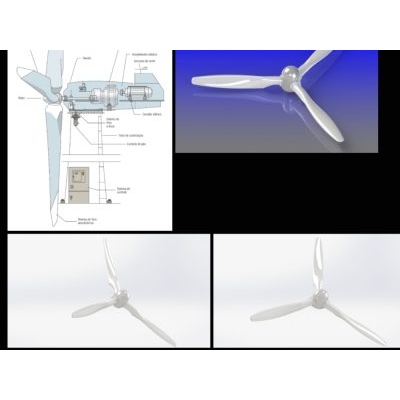 Wind power generator for green wind power.