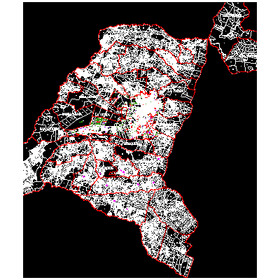 Plano de fusagasuga; colombia