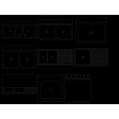 Bloques cocina - autocad