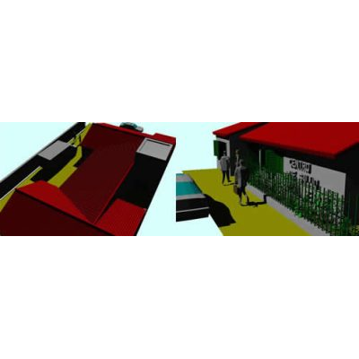 Diseno de Clinica Moderna en 3D