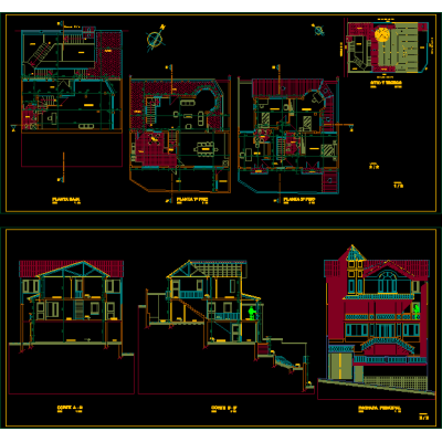 Vivienda en pendiente