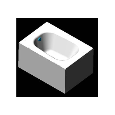 Banera Acrilica 3D con Vista Superior