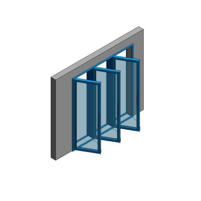 Puertas de acceso triple