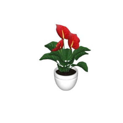 Plantas interiores 3d de alta definicion