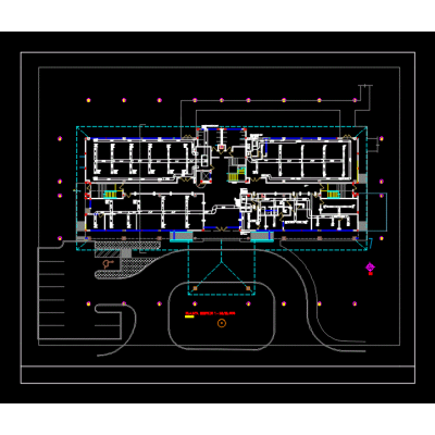 Plano de aire acondicionado