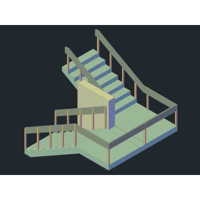 Escalera 3d