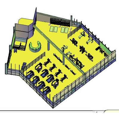Academia em 3d
