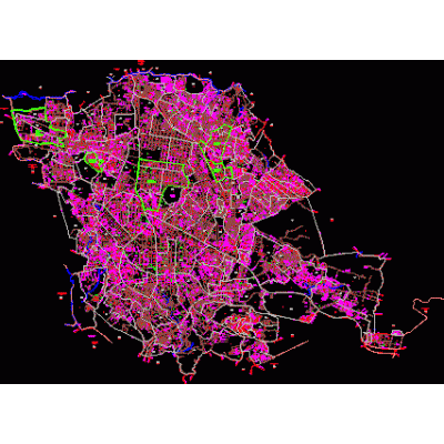 Mapa Urbano Detallado de Xalapa