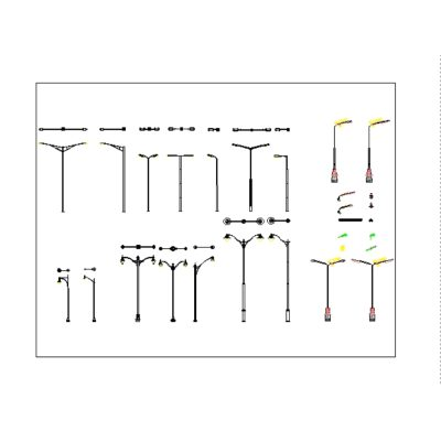 Street lights blocks