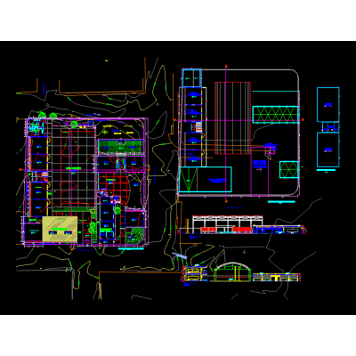 Planta general de remodelacion de colegio