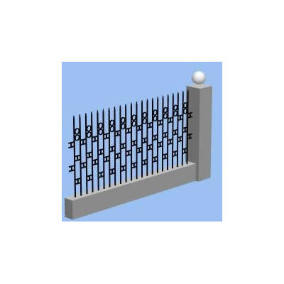 metal fence