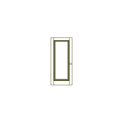 Puerta Minimalista de Madera