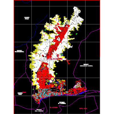 Plano de san juan de lurigancho. lim