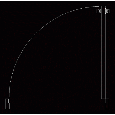 Puerta Curva 2D