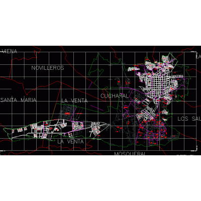 Plano de  fusagasuga  - rural y urbano