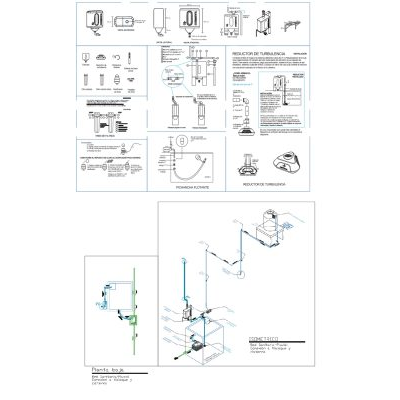 Librería CAD | Bloques CAD Gratis Archivos DWG y Objetos BIM 22 Sistema Tlaloque de Captación y Purificación Pluvial