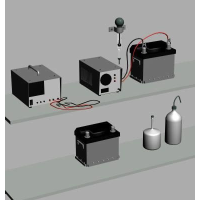 Baterias 3d max