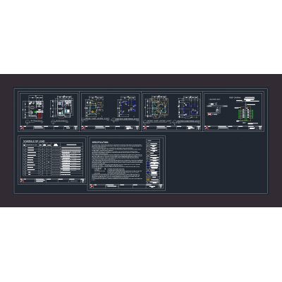 Electrical design of a 2-story residential building