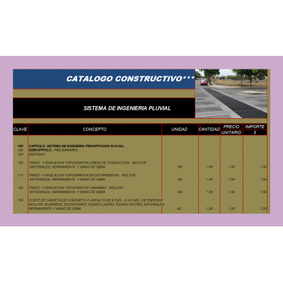 Catalogo constructivo sistema de ingenieria pluvial