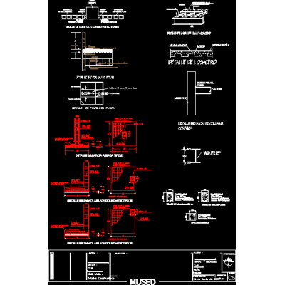 Detalles constructivos de vivienda